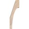 Ekena Millwork 5 1/2"W x 6"D x 18"H Westlake Smooth Knee Brace, Douglas Fir BRC06X06X18WTL00SDF - alternate 4